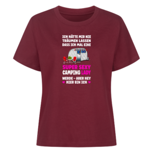 Super Sexy Campinglady | Shirt für Camperinnen