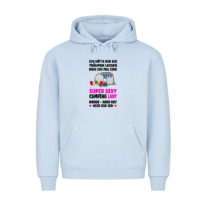 Super Sexy Campinglady | Hoodie für Camperinnen