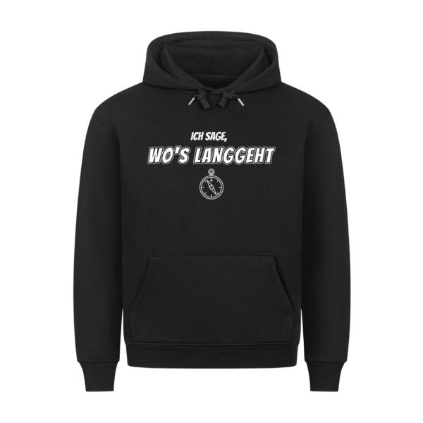 Ich sage wo's langgeht – Teil 2 vom Pärchen-Set | Unisex Hoodie