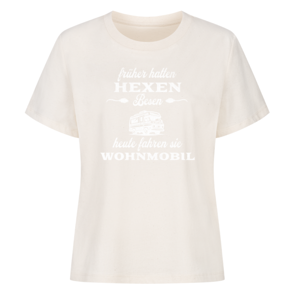 Früher hatten Hexen Besen. Heute fahren sie Wohnmobil - Shirt für Camperinnen