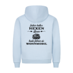 Früher hatten Hexen Besen. Heute fahren sie Wohnmobil - Backprint Hoodie für Camperinnen