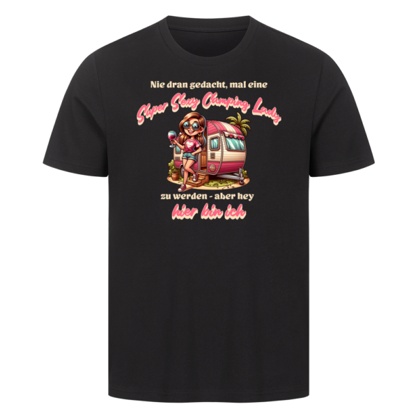 01a025d8-a2ba-73af-94e7-a762c0af1248.png Super Sexy Camping Lady - Shirt für Camperinnen