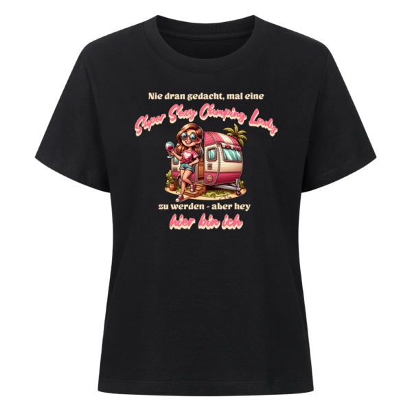 Super Sexy Camping Lady - Shirt für Camperinnen