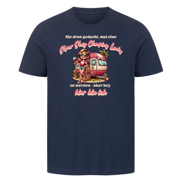 01a025d8-a31a-74e4-bc6d-3a5ec10b0e37.png Super Sexy Camping Lady - Shirt für Camperinnen