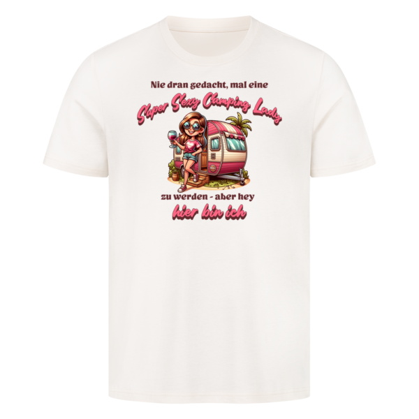 01a025d8-a353-7079-9183-7b612c977ceb.png Super Sexy Camping Lady - Shirt für Camperinnen
