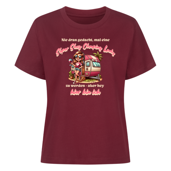 Super Sexy Camping Lady - Shirt für Camperinnen