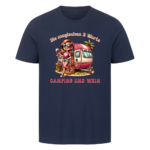 Die magischen 3 Worte – Camping und Wein - T-Shirt für Camperinnen