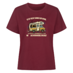 Es ist nicht immer der Wind, wenn das Wohnmobil wackelt - Shirt für Camperinnen