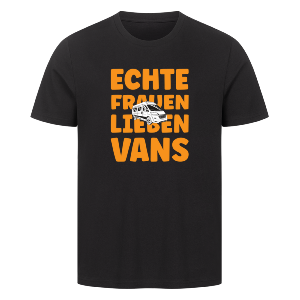 Echte Frauen lieben Vans - Shirt für Camperinnen