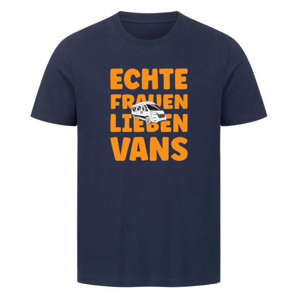 Echte Frauen lieben Vans - Shirt für Camperinnen