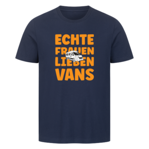 Echte Camper lieben Vans - Shirt für Camper