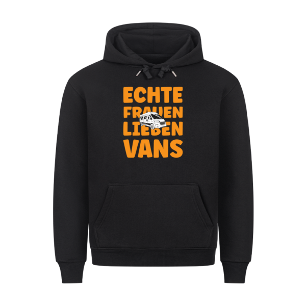 Echte Frauen lieben Vans - Hoodie für Camperinnen