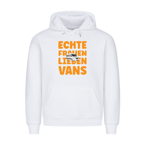 Echte Frauen lieben Vans - Hoodie für Camperinnen