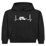 Herzschlag mit Wohnmobil - Hoodie für kleine Entdecker
