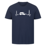 Herzschlag mit Wohnmobil | Shirt für Camper