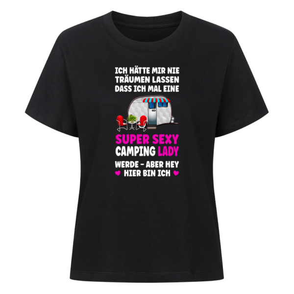 Super Sexy Camping Lady - Shirt für Camperinnen