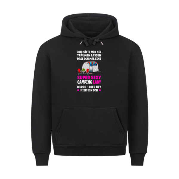 Super Sexy Camping Lady - Hoodie für Camperinnen