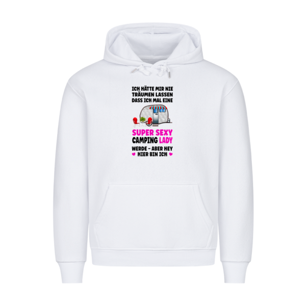 Super Sexy Camping Lady - Hoodie für Camperinnen