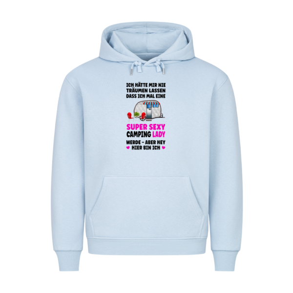 Super Sexy Camping Lady - Hoodie für Camperinnen