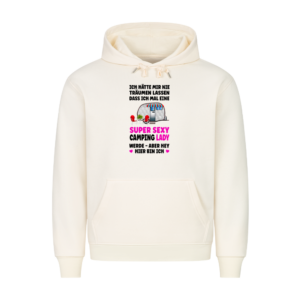 Super Sexy Camping Lady - Hoodie für Camperinnen
