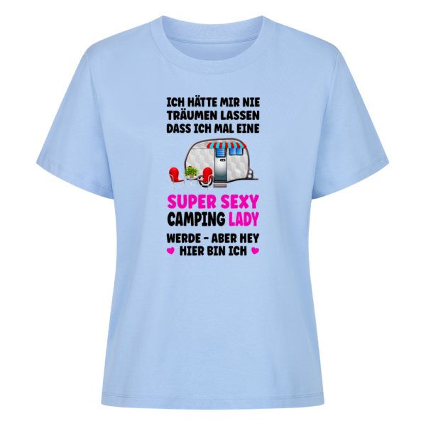 Super Sexy Camping Lady - Shirt für Camperinnen