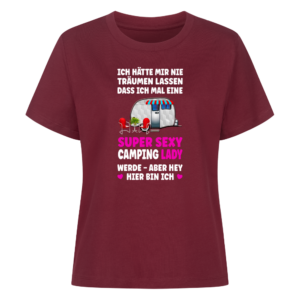 Super Sexy Camping Lady - Shirt für Camperinnen
