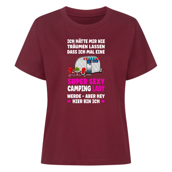 Super Sexy Camping Lady - Shirt für Camperinnen