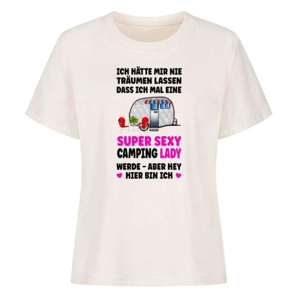 Super Sexy Camping Lady - Shirt für Camperinnen