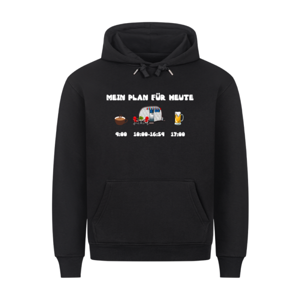 Mein Plan für heute: Kaffee, Camping, Bier | Hoodie für Camper