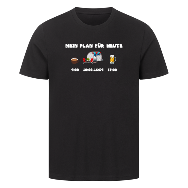 Mein Plan für heute: Kaffee, Camping, Bier | Shirt für Camper