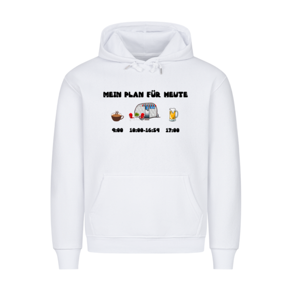 Mein Plan für heute: Kaffee, Camping, Bier | Hoodie für Camper