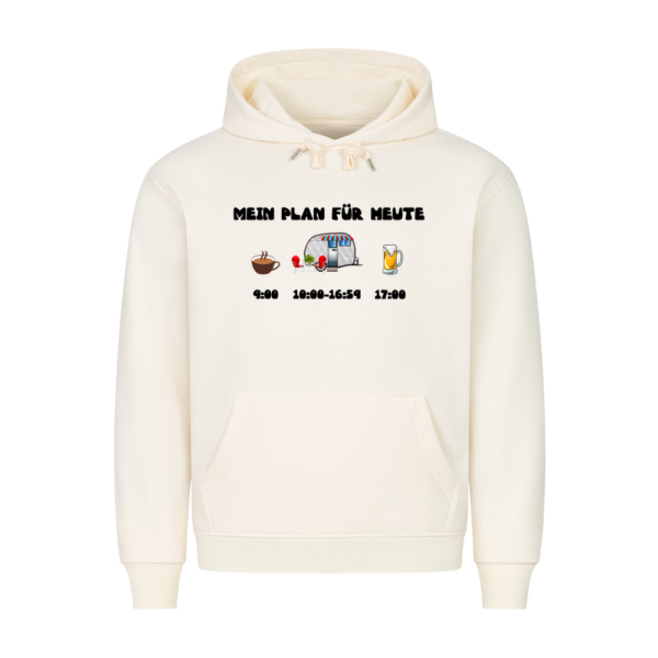 Mein Plan für heute: Kaffee, Camping, Bier | Hoodie für Camper