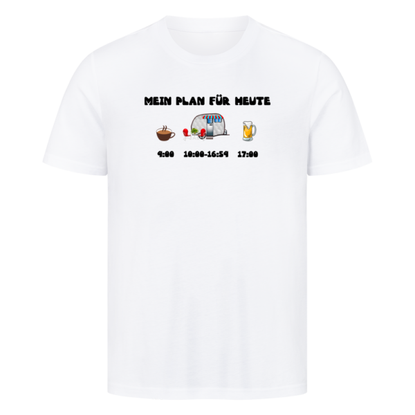 Mein Plan für heute: Kaffee, Camping, Bier | Shirt für Camper