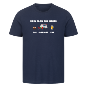 Mein Plan für heute: Kaffee, Camping, Bier | Shirt für Camper