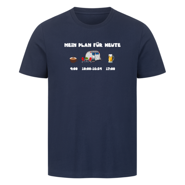 Mein Plan für heute: Kaffee, Camping, Bier | Shirt für Camper