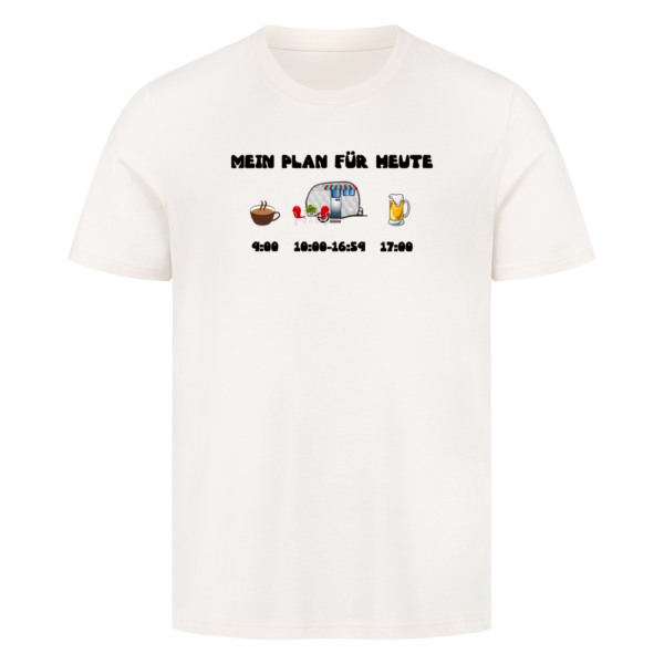 Mein Plan für heute: Kaffee, Camping, Bier | Shirt für Camper