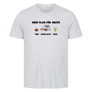 Mein Plan für heute: Kaffee, Camping, Bier | Shirt für Camper