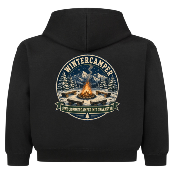 Wintercamper haben Charakter | Hoodie für kleine Entdecker