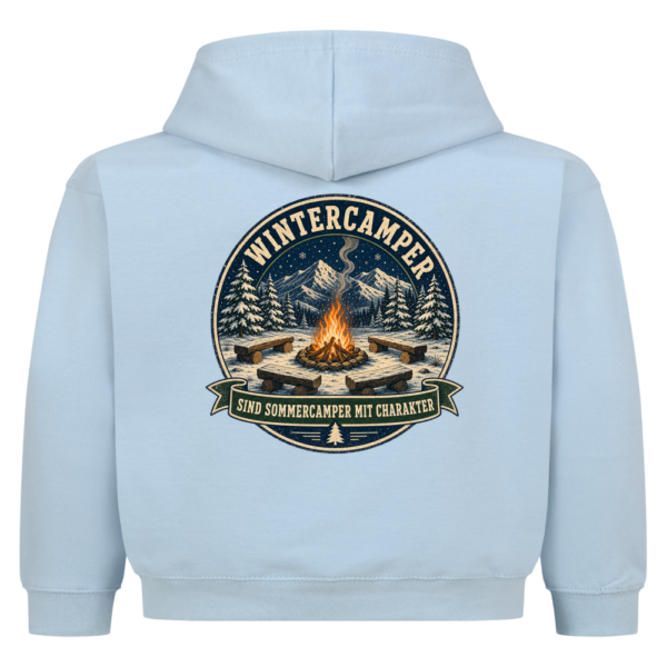 Wintercamper haben Charakter | Hoodie für kleine Entdecker