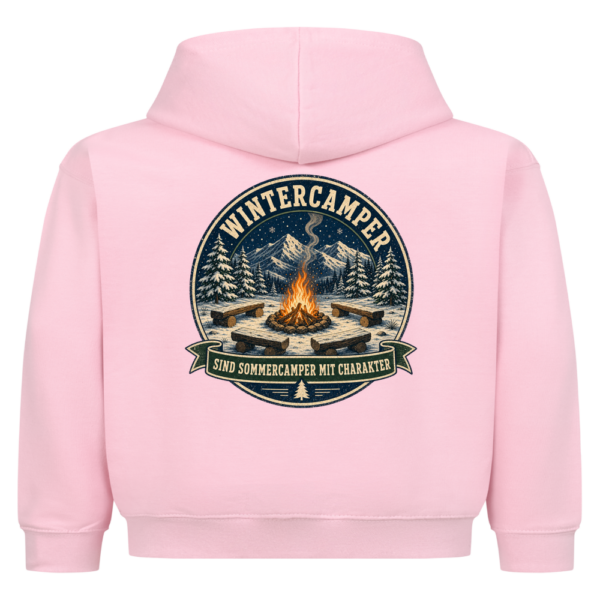 Wintercamper haben Charakter | Hoodie für kleine Entdecker