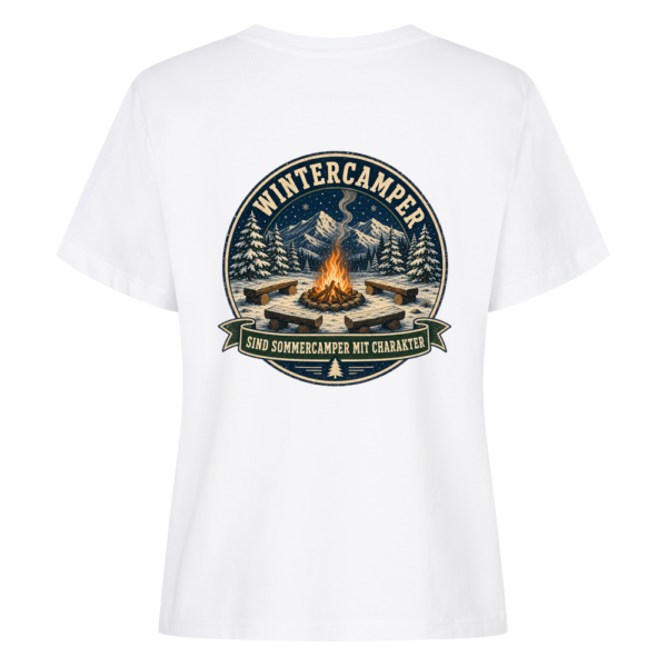 Wintercamper haben Charakter | Shirt für Camperinnen