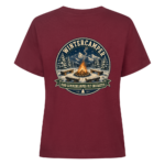 Wintercamper haben Charakter | Shirt mit Backprint für Camperinnen