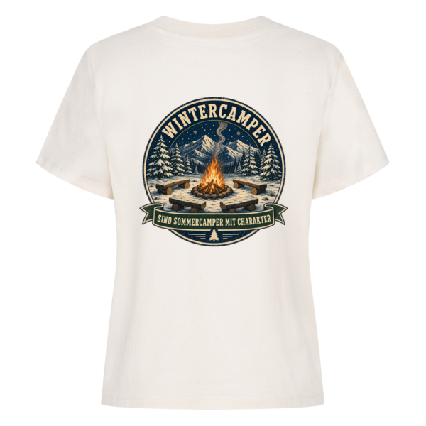 Wintercamper haben Charakter | Shirt für Camperinnen