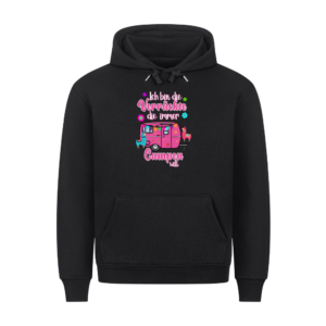 Ich bin die Verrückte, die immer Campen will | Hoodie für Camper