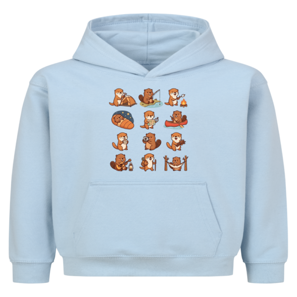 Camping Otter - Hoodie für kleine Entdecker