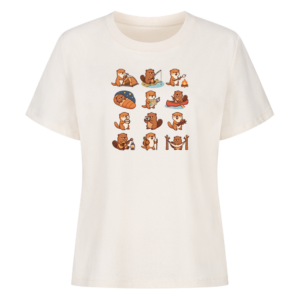01a0b81d-9e9b-74a8-8d58-0757480dd1a5.png Camping Otter - Shirt für Camperinnen
