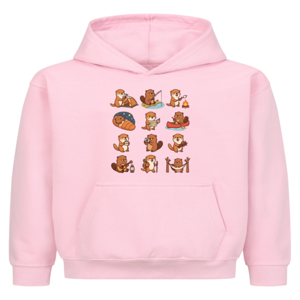 Camping Otter - Hoodie für kleine Entdecker