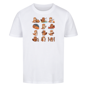 Camping Otter - Shirt für kleine Entdecker