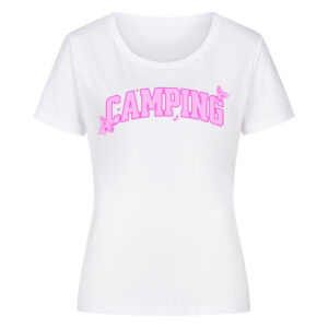 Camping Schmetterling - Premium Organic Shirt Women