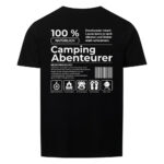 Camping Abenteurer | Shirt mit Backprint für Camper